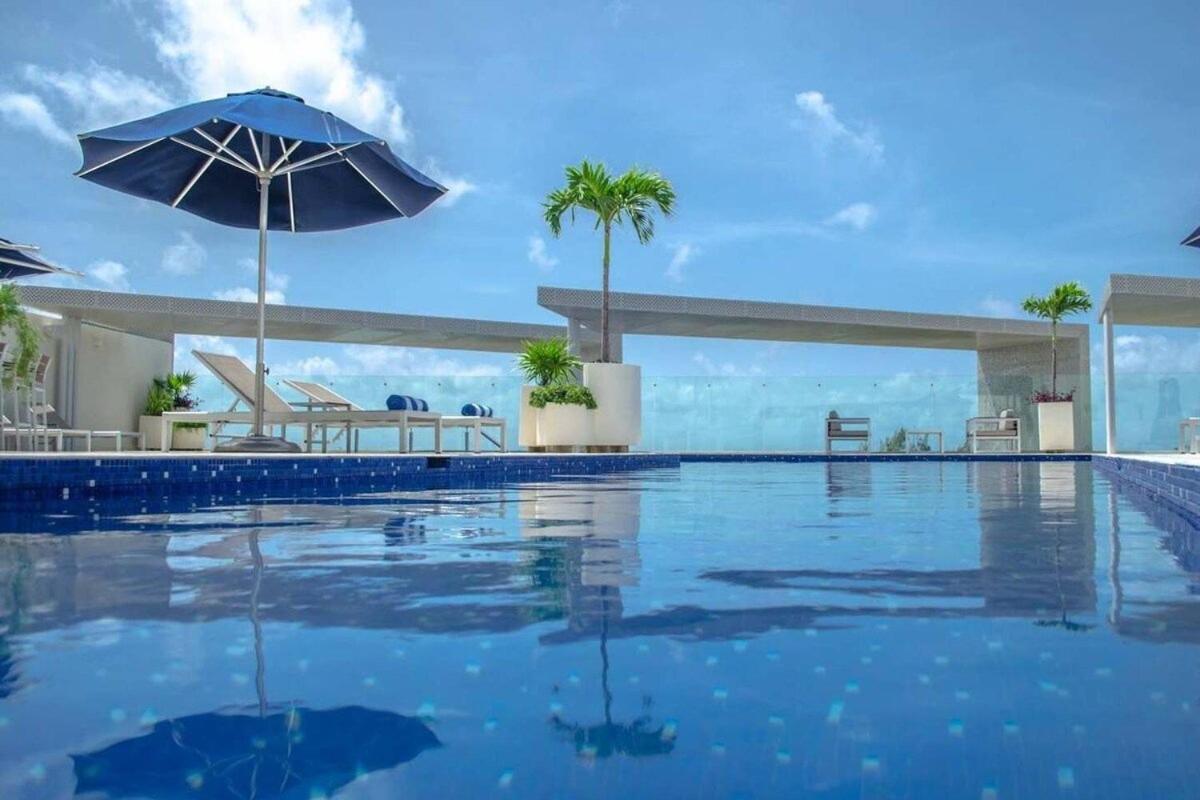 Апартаменти 1 Rec. | A Pasos De La Playa | Roof C/Vista Al Mar Плайя-дель-Кармен Екстер'єр фото