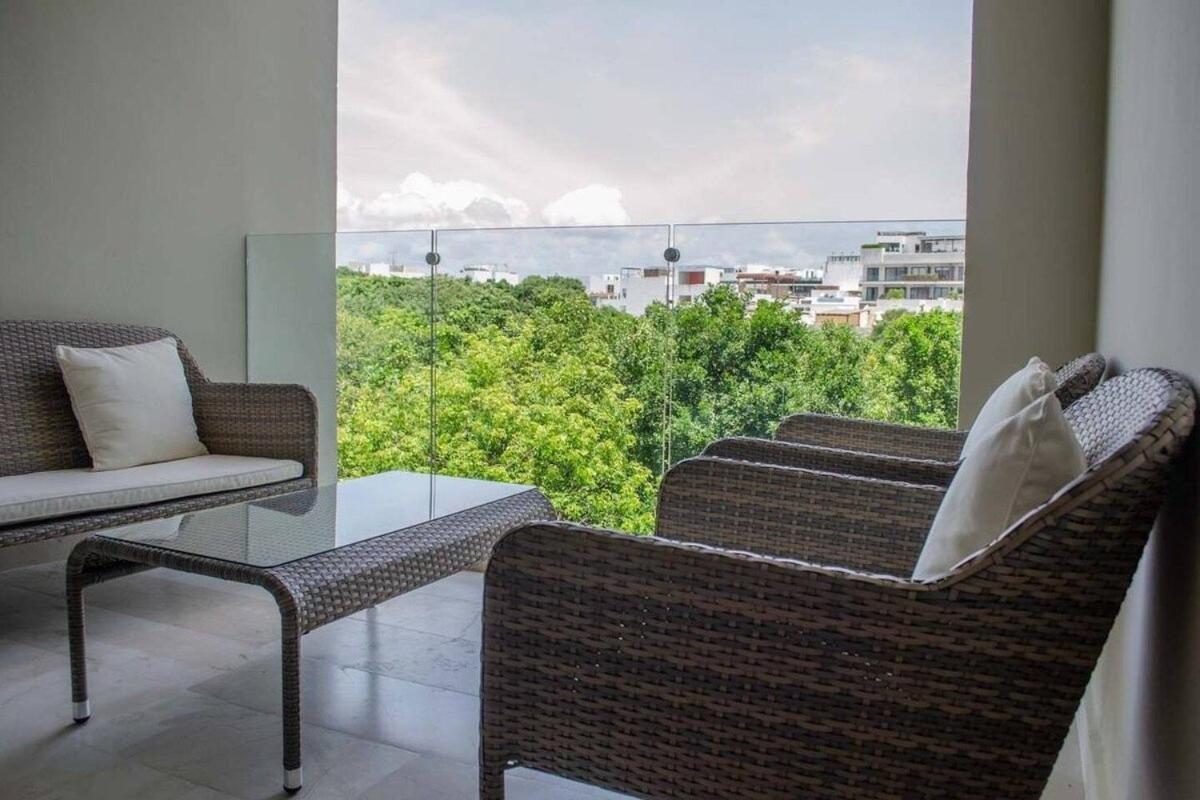 Апартаменти 1 Rec. | A Pasos De La Playa | Roof C/Vista Al Mar Плайя-дель-Кармен Екстер'єр фото