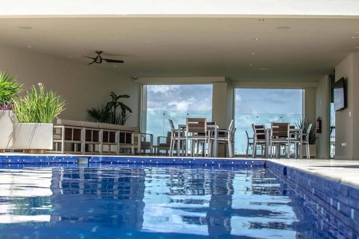 Апартаменти 1 Rec. | A Pasos De La Playa | Roof C/Vista Al Mar Плайя-дель-Кармен Екстер'єр фото