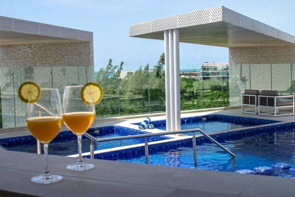 Апартаменти 1 Rec. | A Pasos De La Playa | Roof C/Vista Al Mar Плайя-дель-Кармен Екстер'єр фото