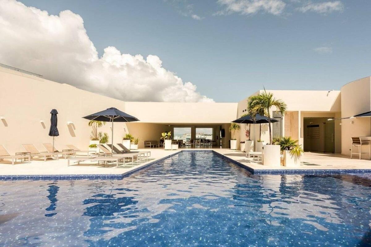 Апартаменти 1 Rec. | A Pasos De La Playa | Roof C/Vista Al Mar Плайя-дель-Кармен Екстер'єр фото